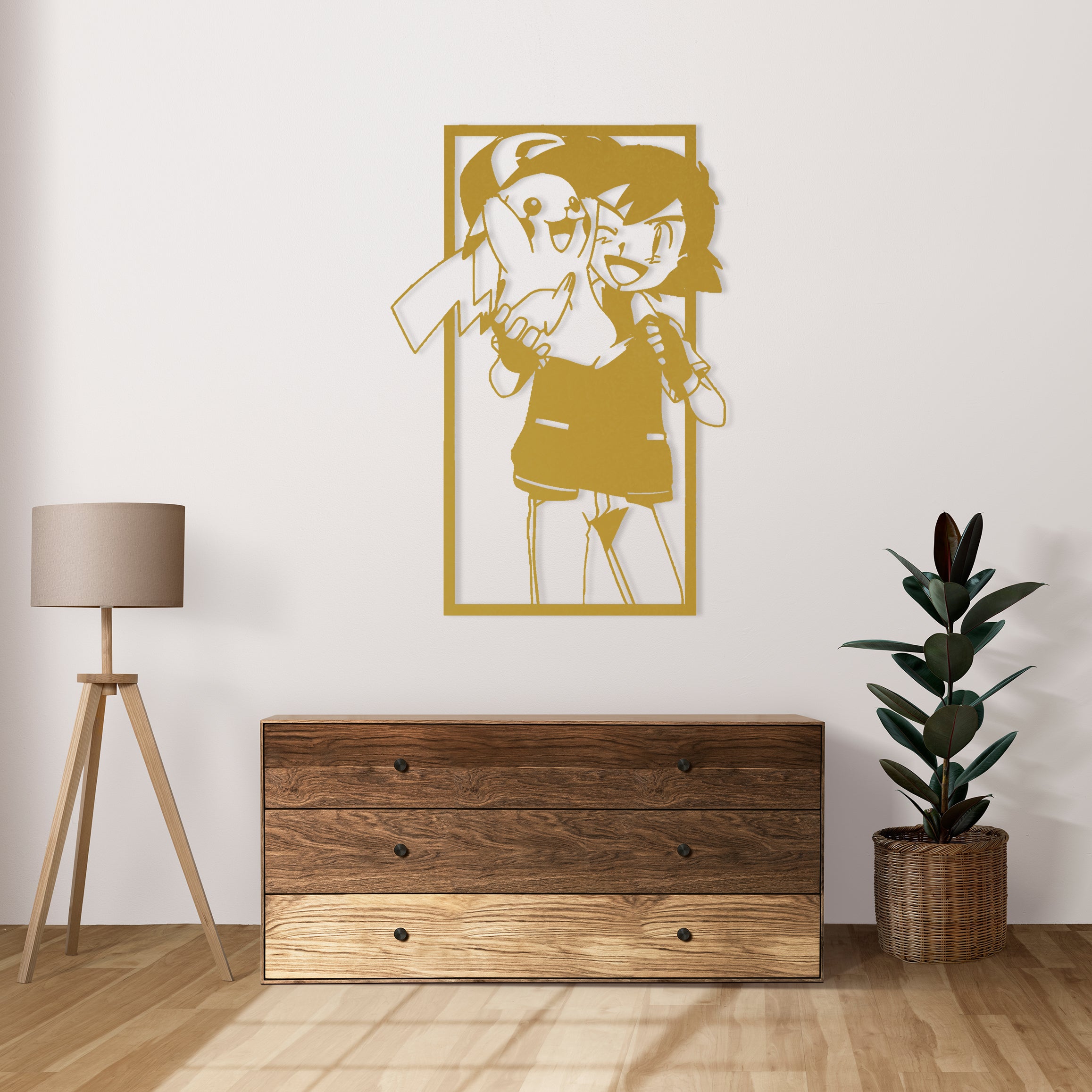 Ash y Pikachu