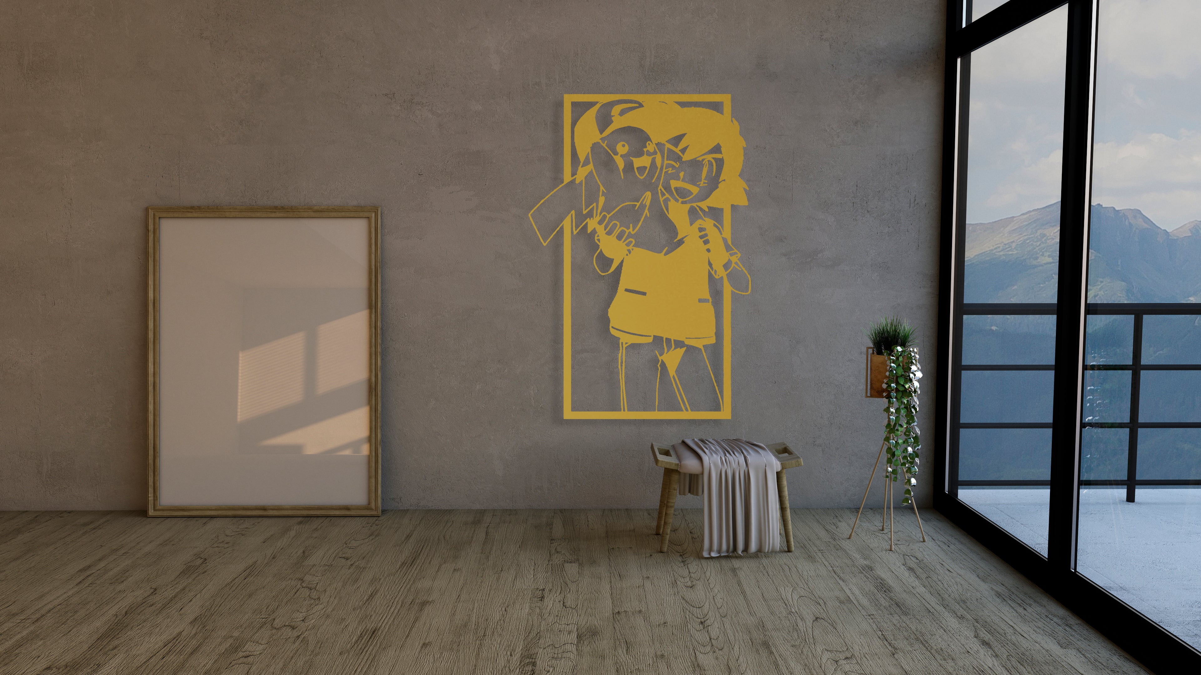 Ash y Pikachu