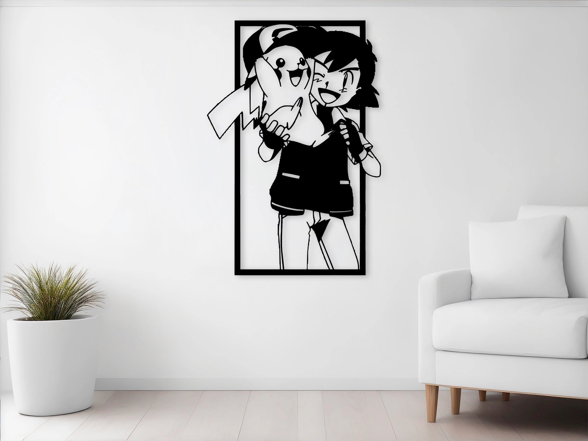 Ash y Pikachu
