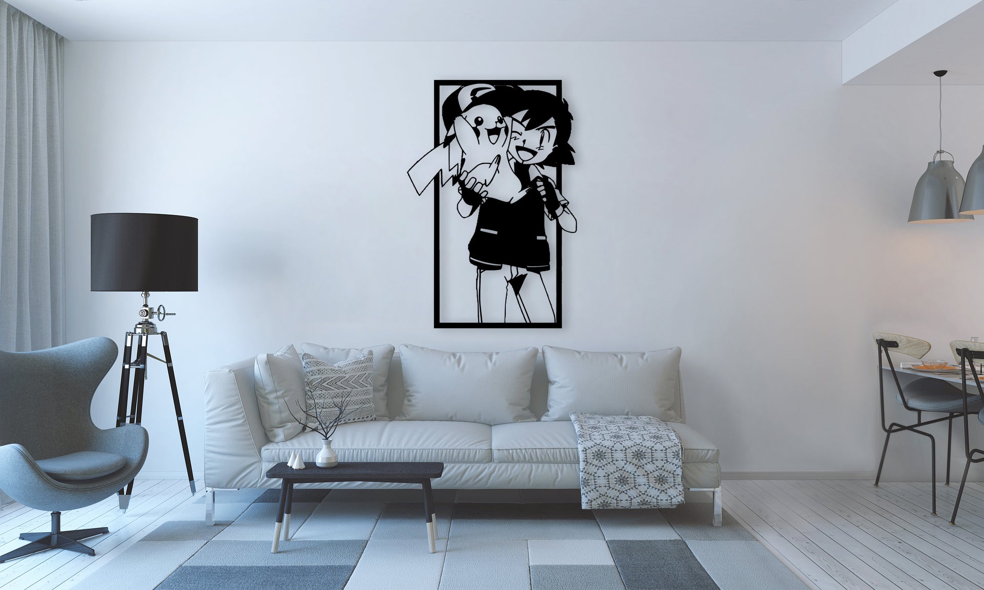 Ash y Pikachu