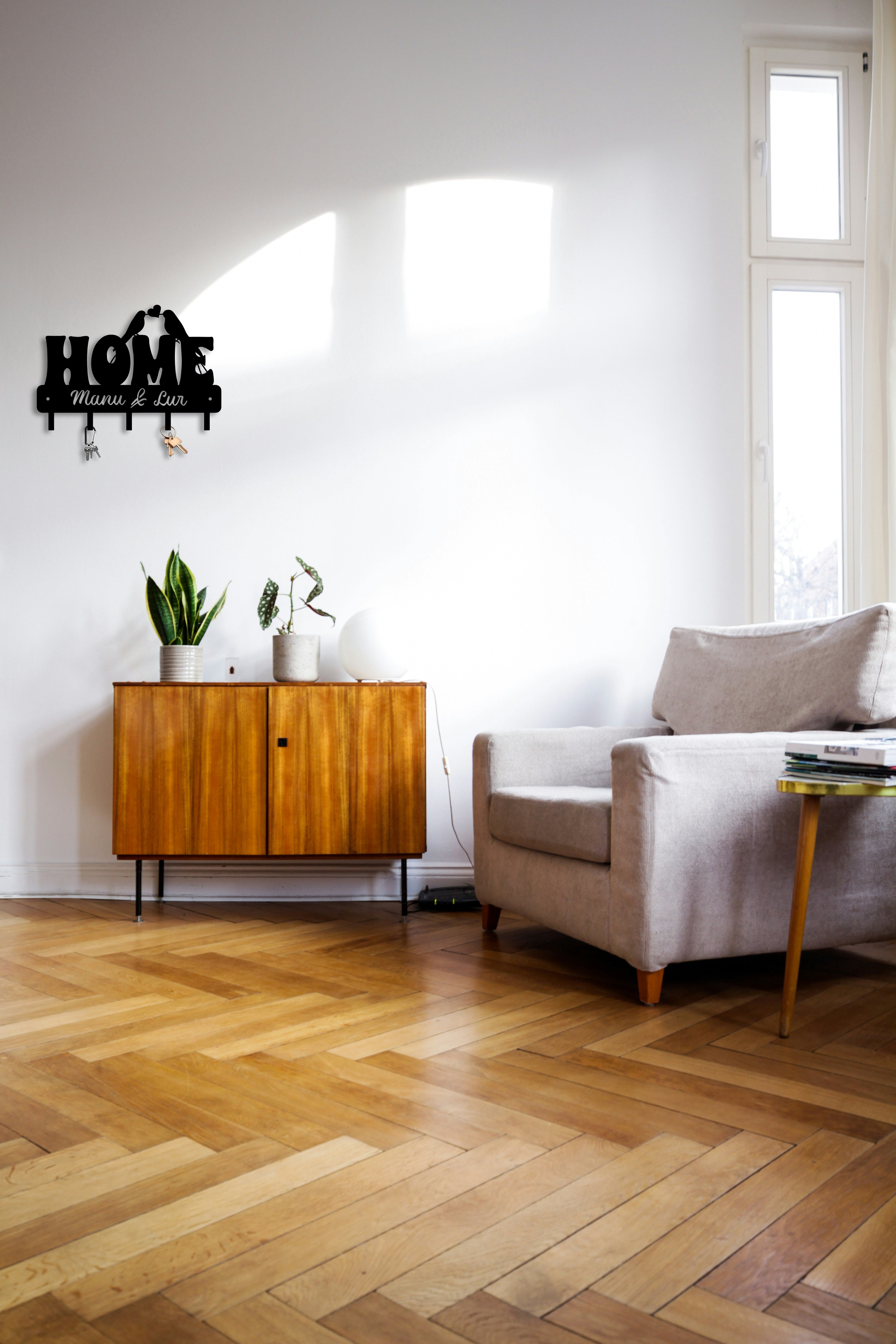 Colgador de Llaves Home Personalizado