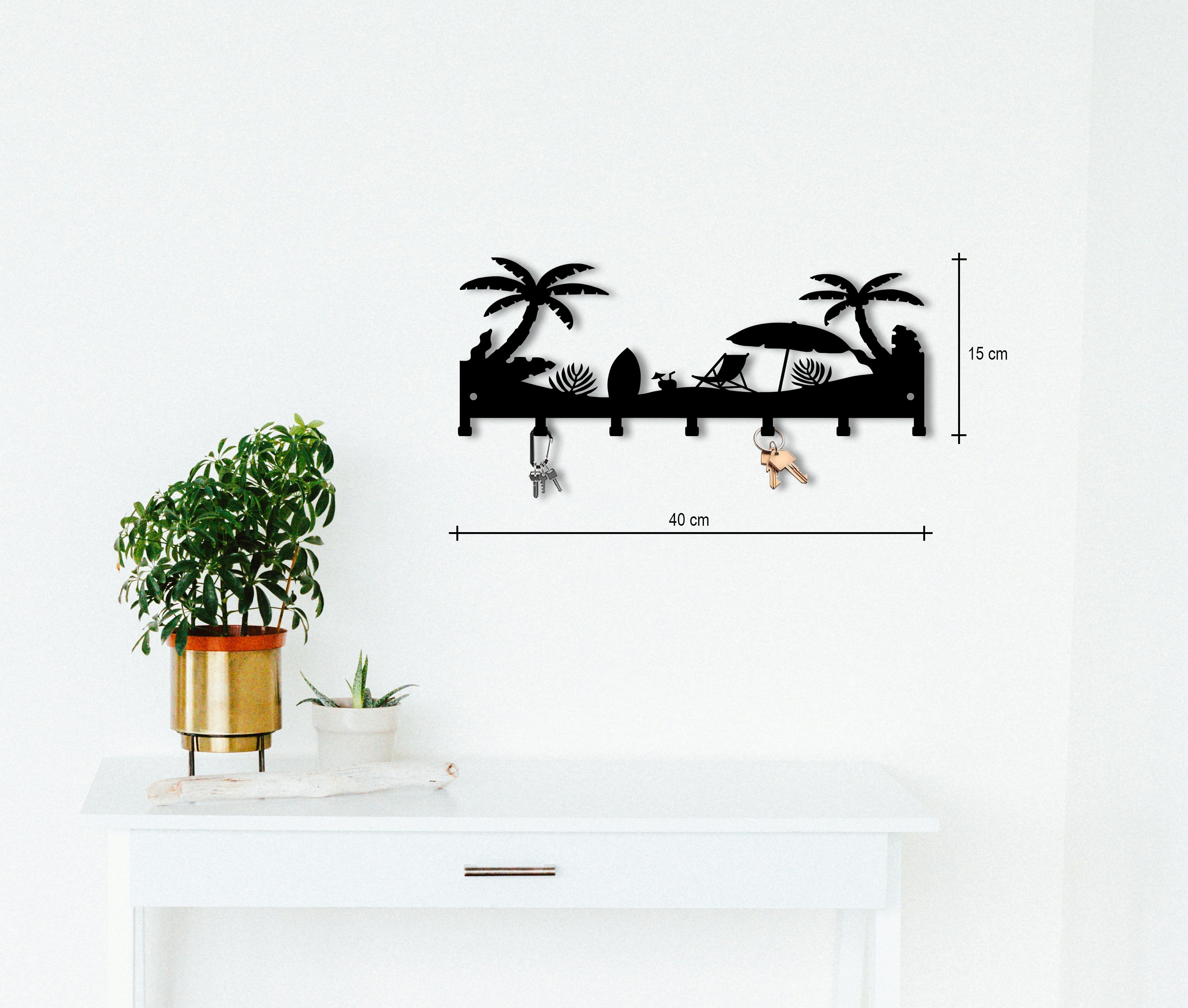 Colgador de Llaves Tropical